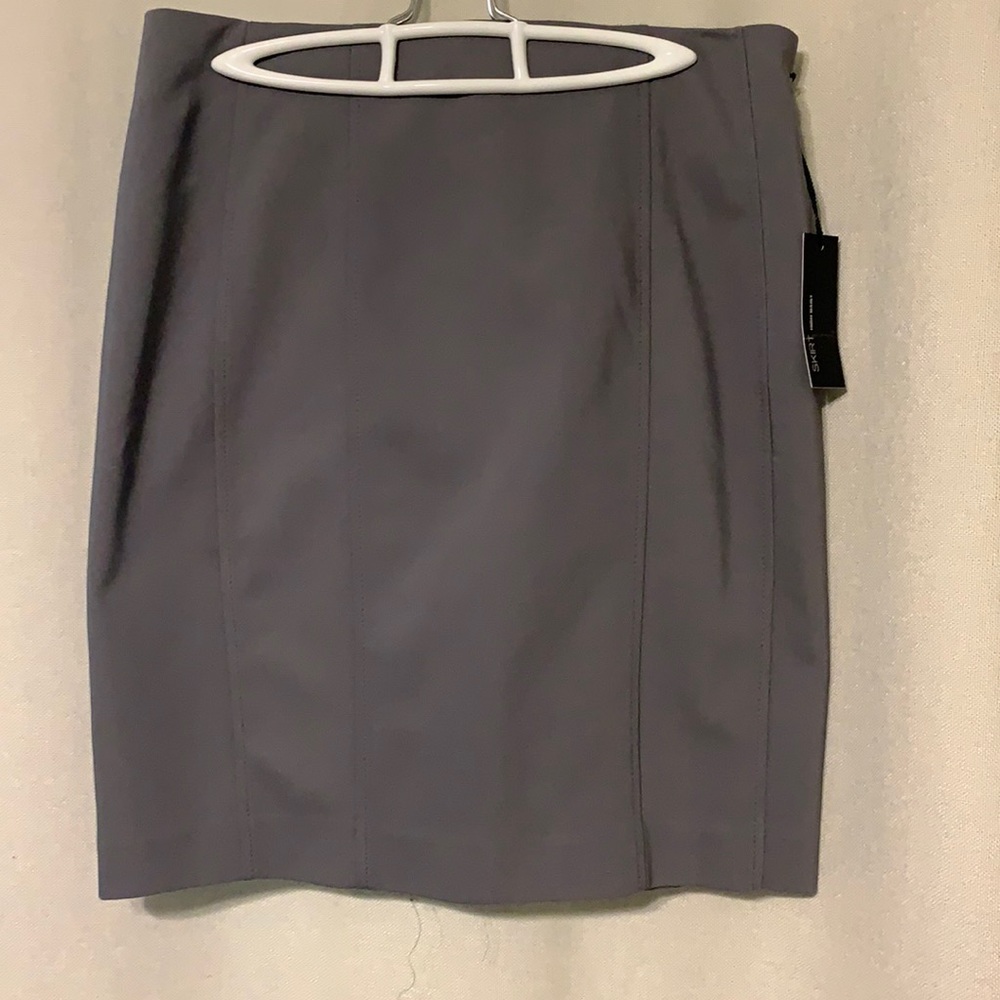 NWT High Waisted Grey Pencil Skirt